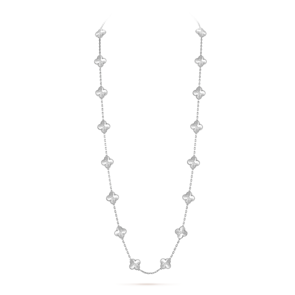 [Gaonasi]CLOVER 20 MOTIFS  LASER SILVER