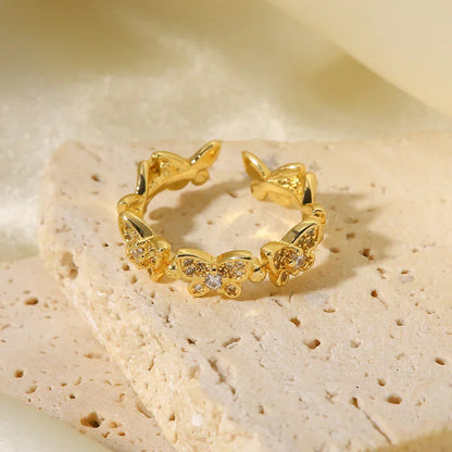 [Gaonasi]Colleen Butterfly Gold Ring