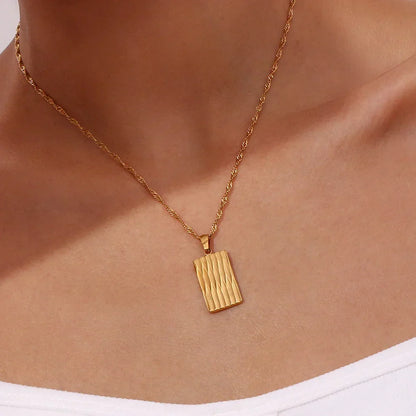 [Gaonasi]Dahlia Gold Necklace