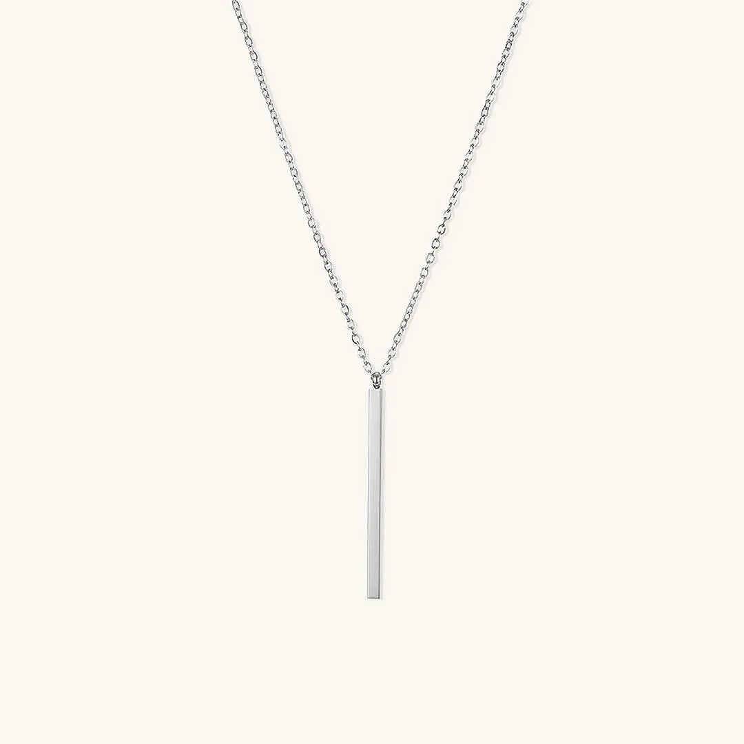 [Gaonasi]Allison Gold Bar Necklace