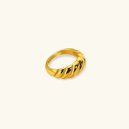 [Gaonasi]Amaia Gold Croissant Ring
