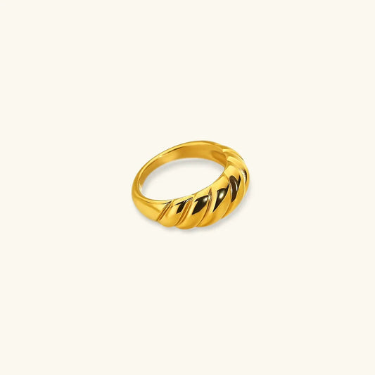 [Gaonasi]Amaia Gold Croissant Ring