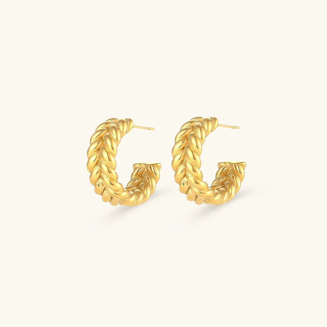 [Gaonasi]Arabella Braid Earrings