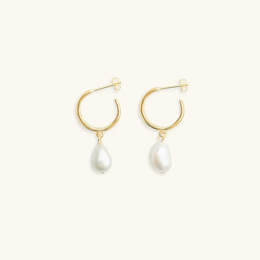 [Gaonasi]Asa Freshwater Pearl Earrings