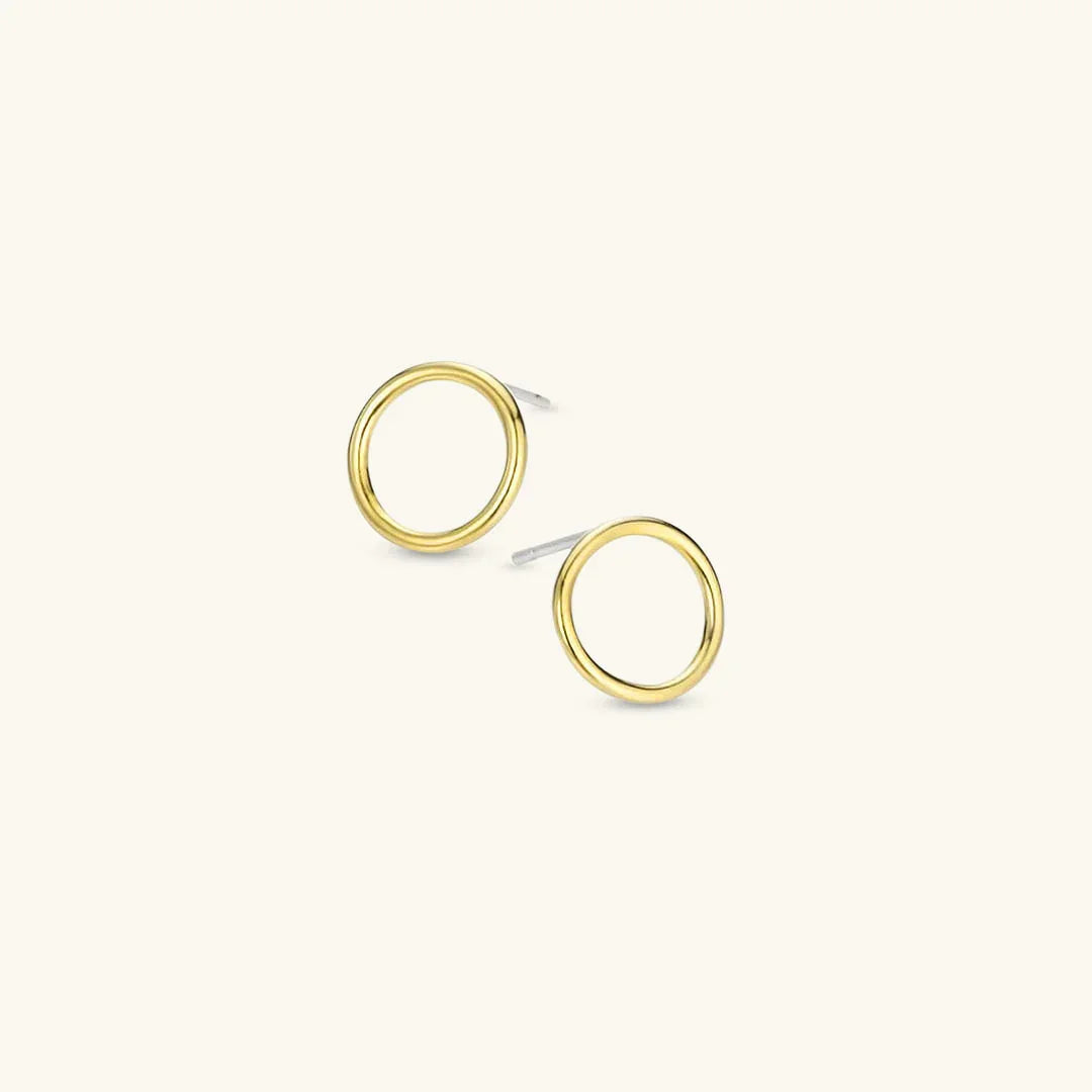[Gaonasi]Aureole Gold Earrings