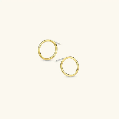 [Gaonasi]Aureole Gold Earrings