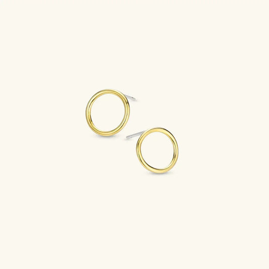 [Gaonasi]Aureole Gold Earrings