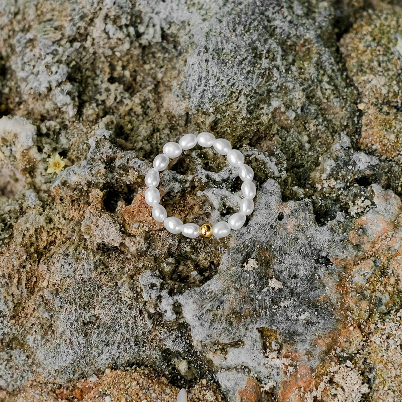 [Gaonasi]Aurora Pearl Band Ring
