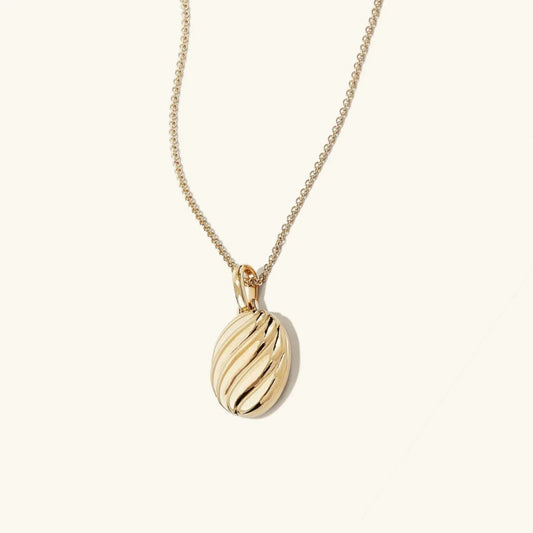 [Gaonasi]Linda Gold Croissant Necklace