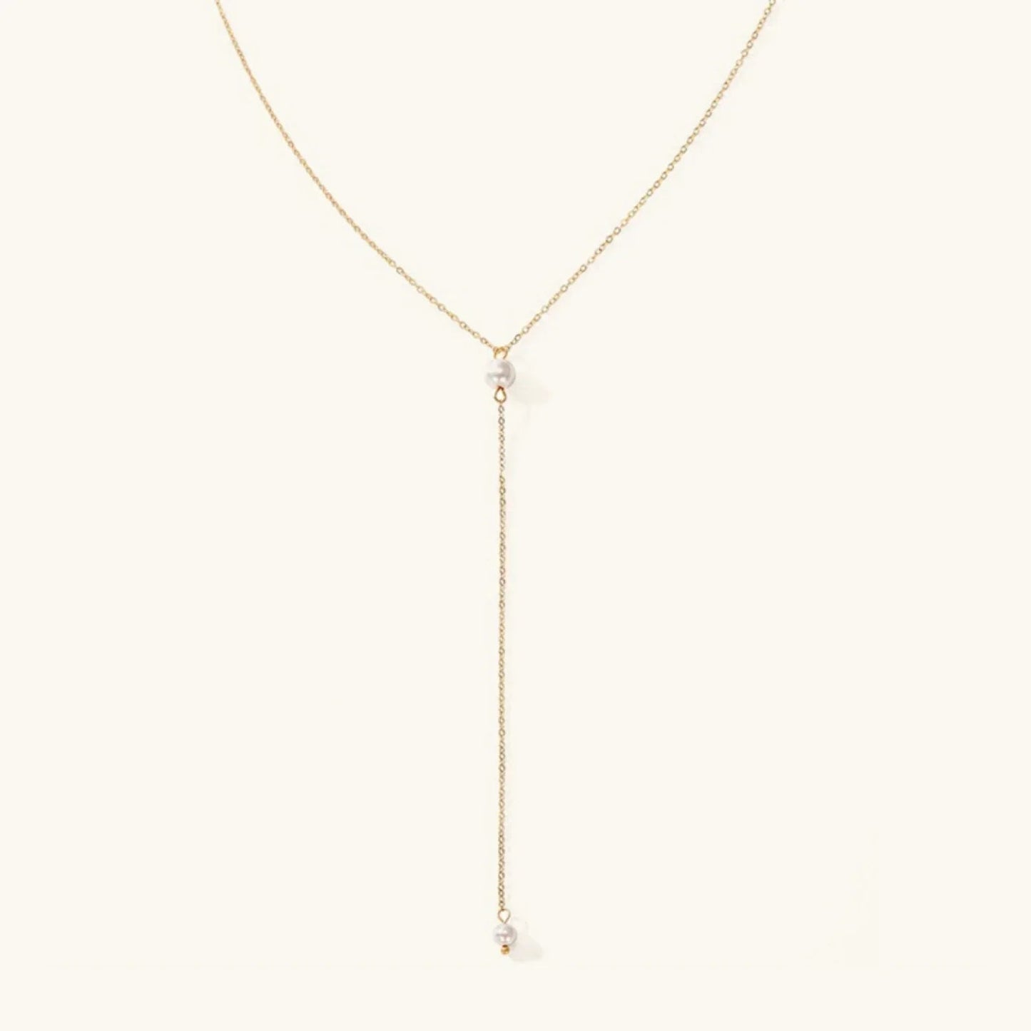 [Gaonasi]Beatrice Pearl Tassel Necklace