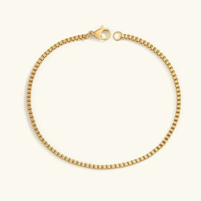 [Gaonasi]Victoria Gold Chain Bracelet