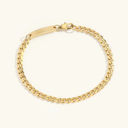 [Gaonasi]Rosemary Gold Chain Bracelet