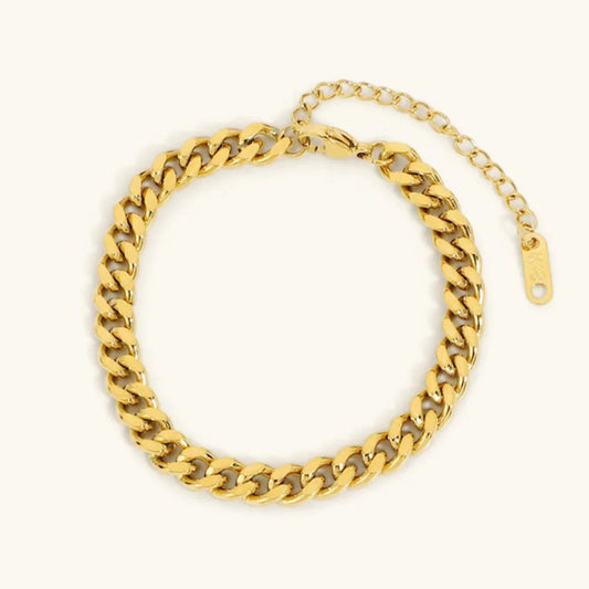 [Gaonasi]Jean Gold Chain Bracelet