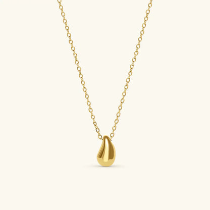 [Gaonasi]Marcelline Gold Teardrop Pendant