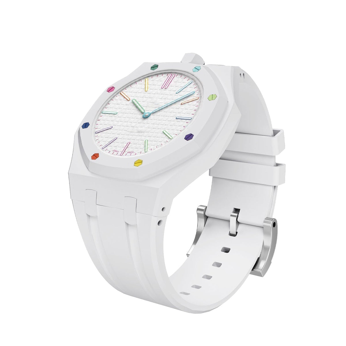 Royal Oak Pop Exclusive Bioceramic Case & Silicone Strap Pure Color