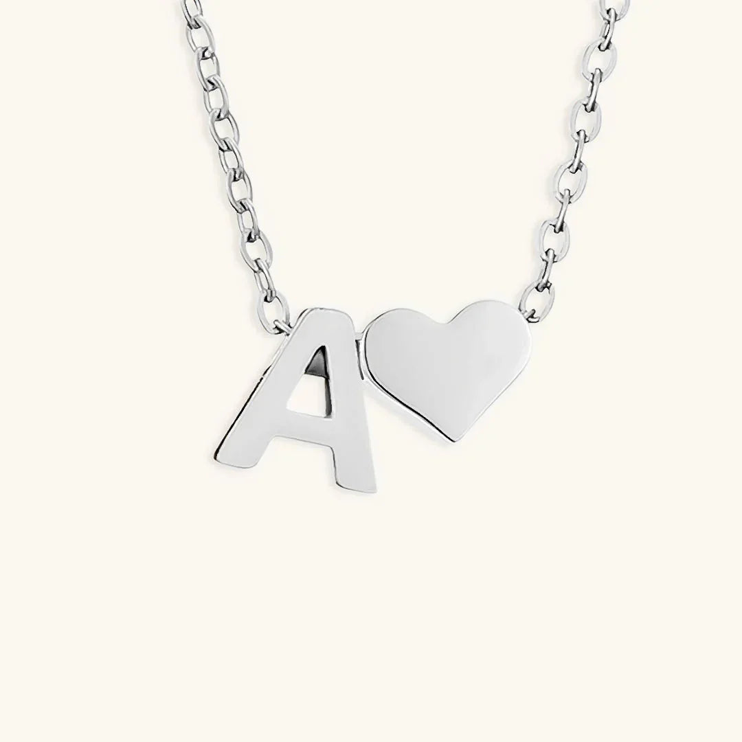 [Gaonasi]Ria Initial Letter Gold Necklace