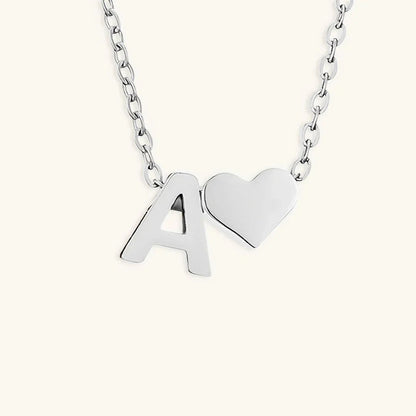 [Gaonasi]Ria Initial Letter Gold Necklace