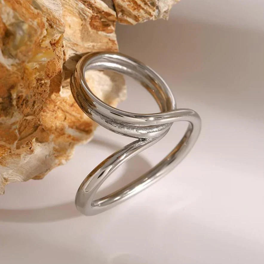 [Gaonasi]Meri Contemporary Gold Ring