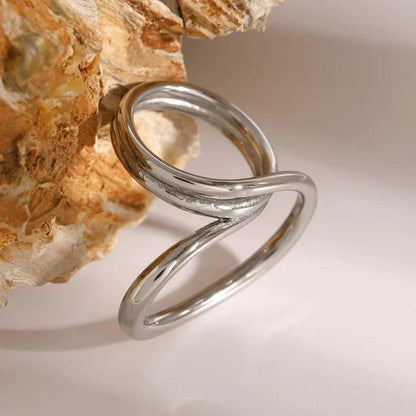 [Gaonasi]Meri Contemporary Gold Ring