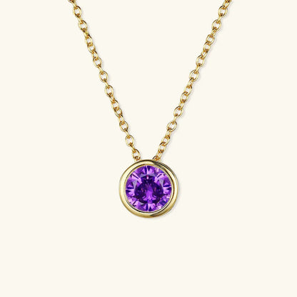 [Gaonasi]Amelia Birthstone Necklace