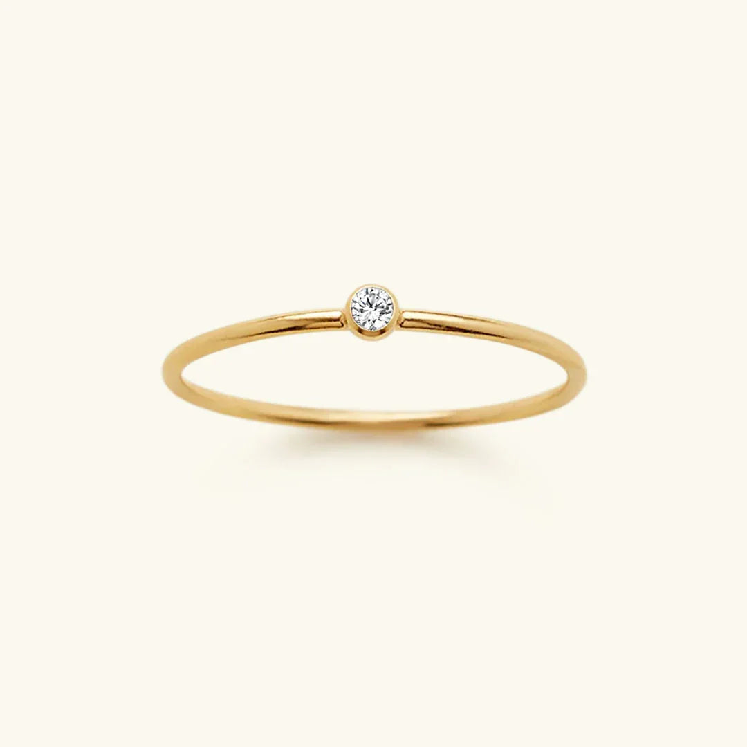 [Gaonasi]Amelia Birthstone Stacker Ring