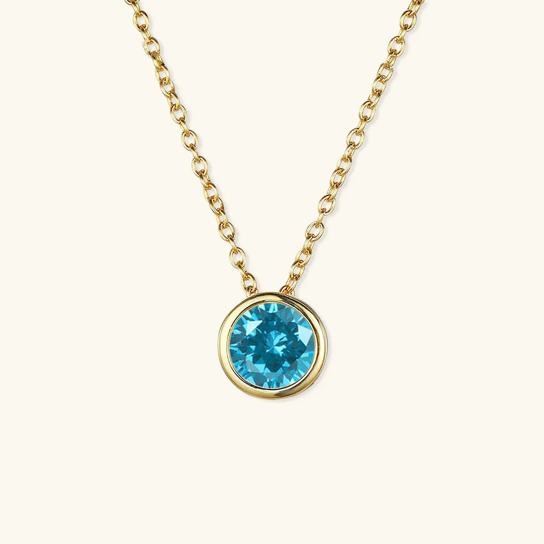 [Gaonasi]Amelia Birthstone Necklace