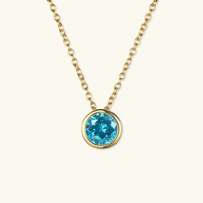 [Gaonasi]Amelia Birthstone Necklace