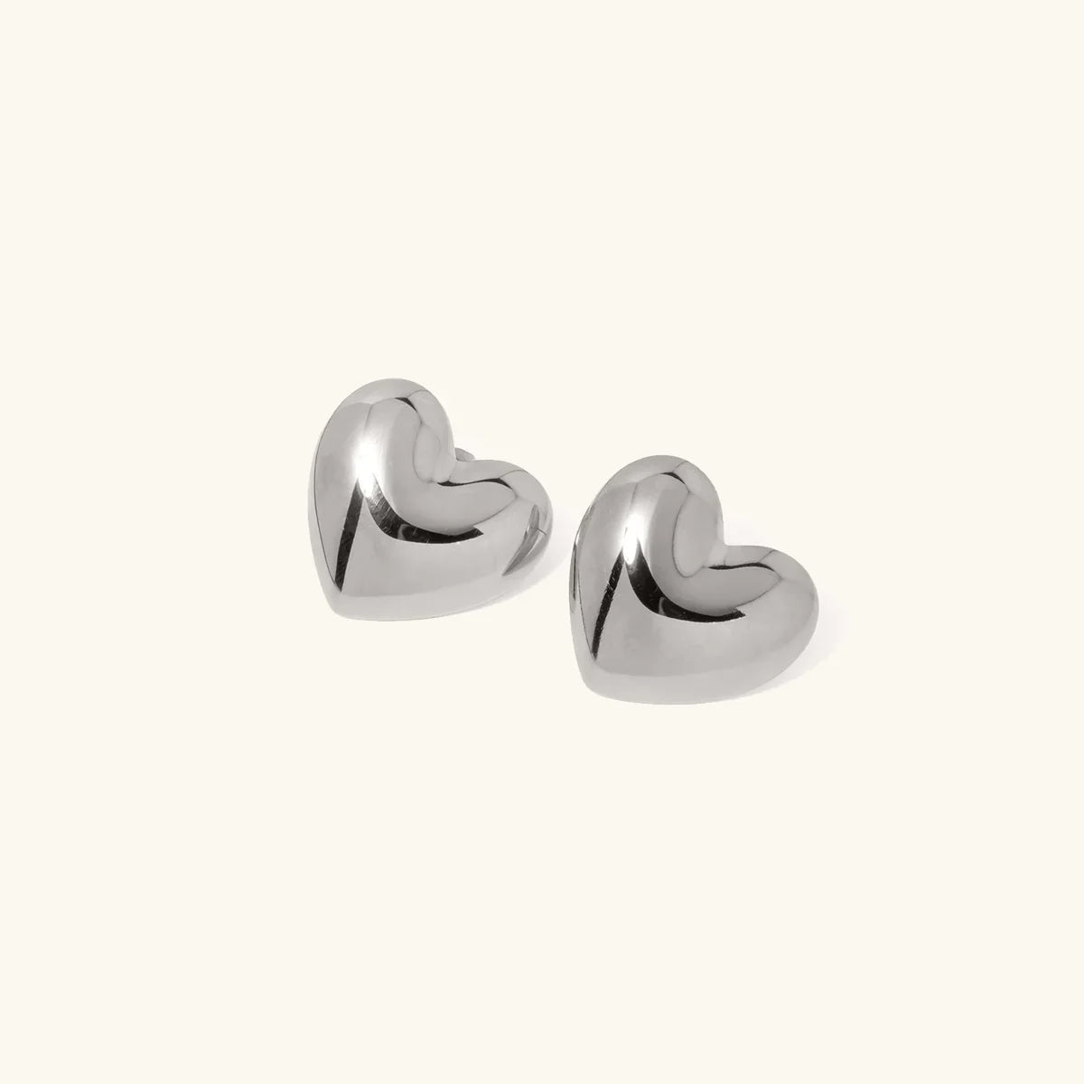 [Gaonasi]Aubree Gold Heart Earrings