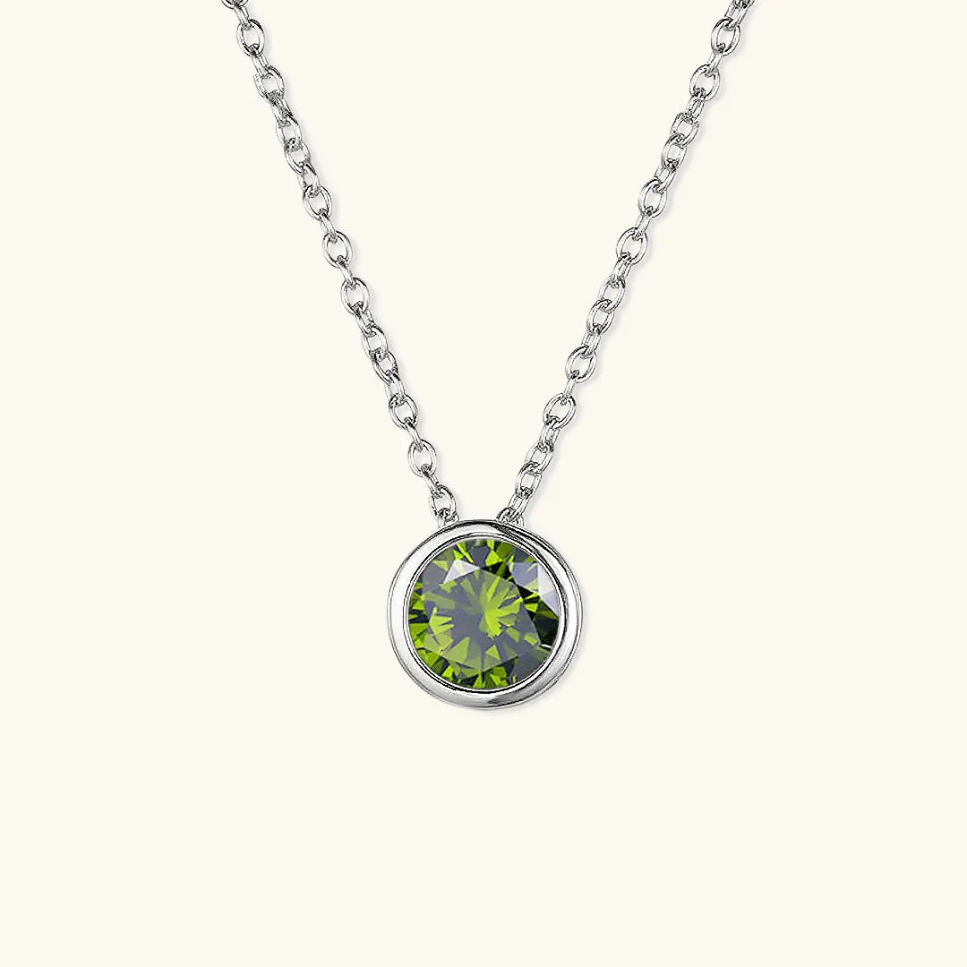 [Gaonasi]Amelia Birthstone Necklace