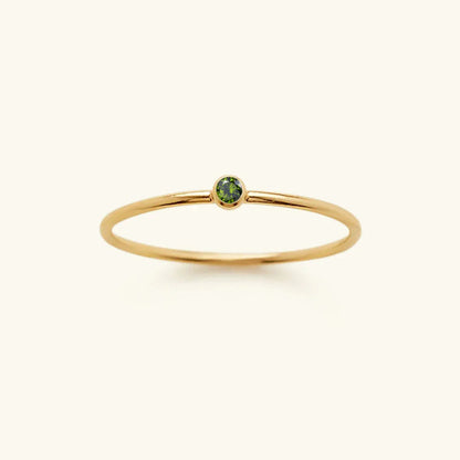 [Gaonasi]Amelia Birthstone Stacker Ring