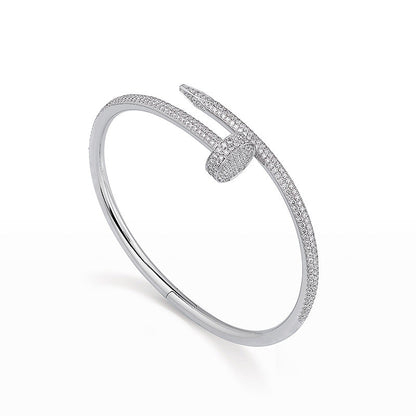 [Gaonasi Jewelry]JUSTE BRACELET 3.5MM ALL DIAMONDS