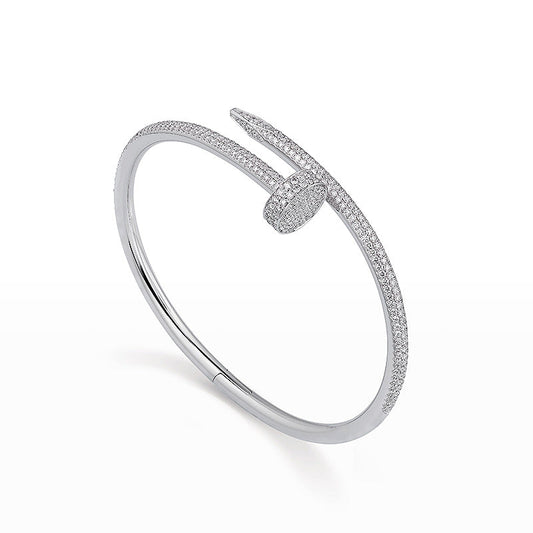 [Gaonasi Jewelry]JUSTE BRACELET 3.5MM ALL DIAMONDS