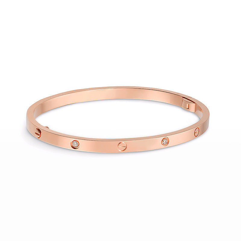 [Gaonasi Jewelry]LOVE BRACELET 3.65MM 6 DIAMONDS