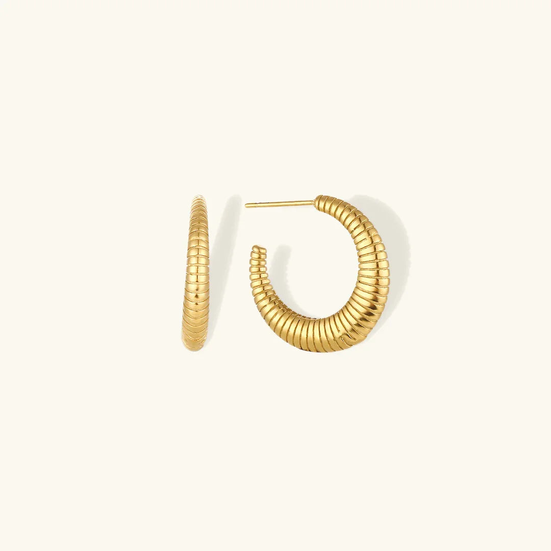 [Gaonasi]Bailey Hoop Earrings