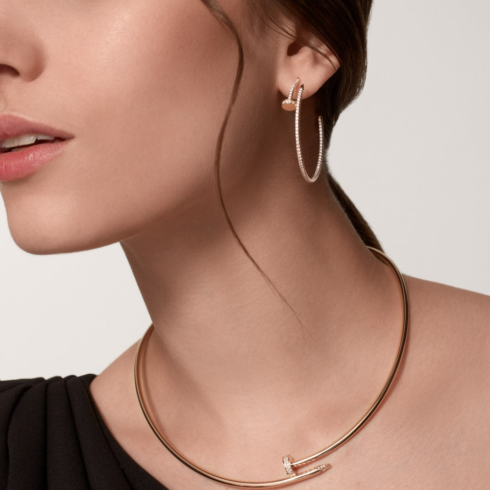[Gaonasi Jewelry]JUSTE FULL DIAMOND LARGE EARRINGS