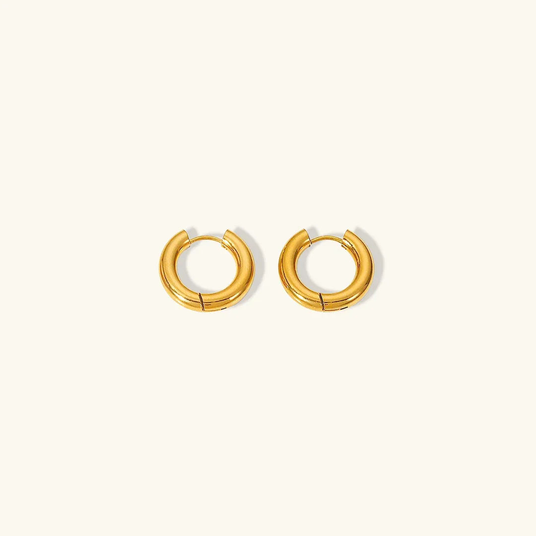 [Gaonasi]Bold Round Hoops