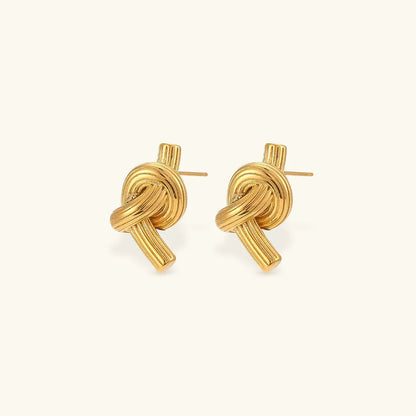 [Gaonasi]Briony Gold Earrings