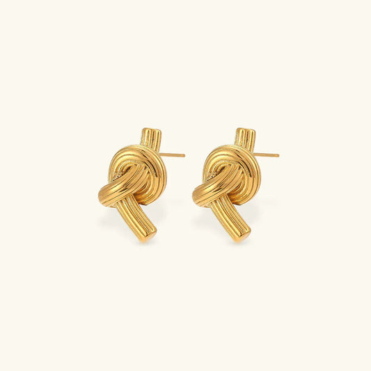[Gaonasi]Briony Gold Earrings
