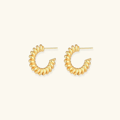 [Gaonasi]Brynlee Twisted Earrings