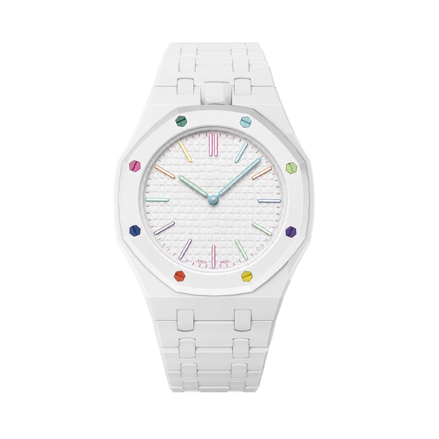 Oak Pop Exclusive White Bioceramic Strap