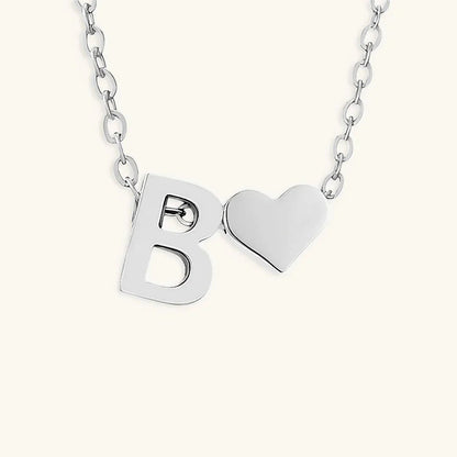 [Gaonasi]Ria Initial Letter Gold Necklace