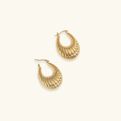 [Gaonasi]Camila Croissant Earrings