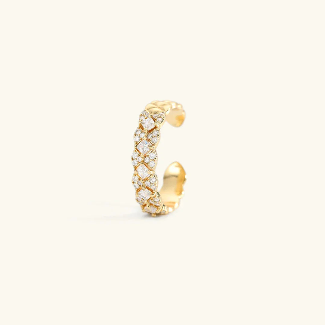 [Gaonasi]Camille Gold Patterned Ring