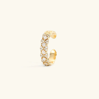 [Gaonasi]Camille Gold Patterned Ring