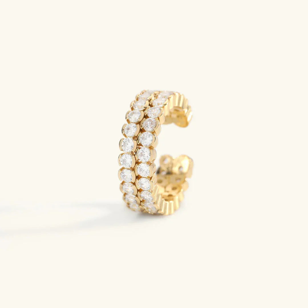 [Gaonasi]Cassandra Studded Gold Ring