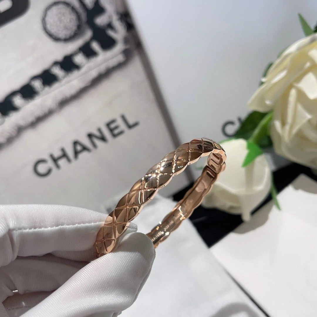 [Cadisa]KOKO CRUSH HALF DIAMONDS GLOD SILVER ROSE GOLD