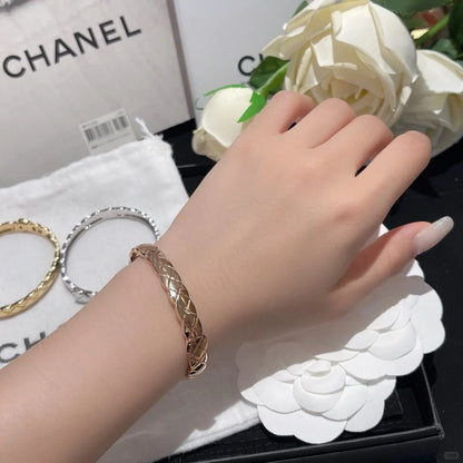 [Cadisa]KOKO CRUSH HALF DIAMONDS GLOD SILVER ROSE GOLD