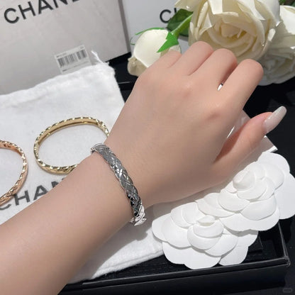 [Cadisa]KOKO CRUSH HALF DIAMONDS GLOD SILVER ROSE GOLD