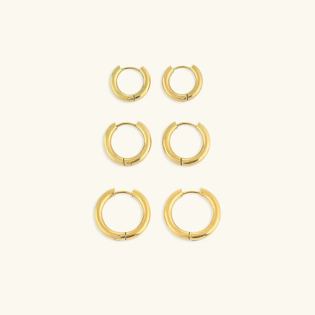 [Gaonasi]Classic Round Hoops