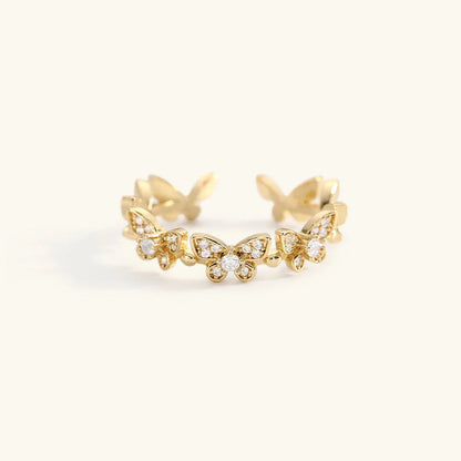 [Gaonasi]Colleen Butterfly Gold Ring